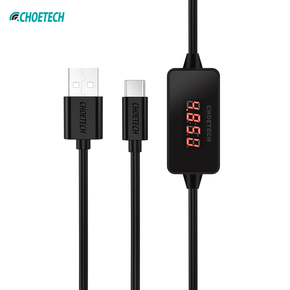 Универсальный ЖК дисплей usb type C кабель с V/A зарядки данных зарядный для samsung Xiaomi USB