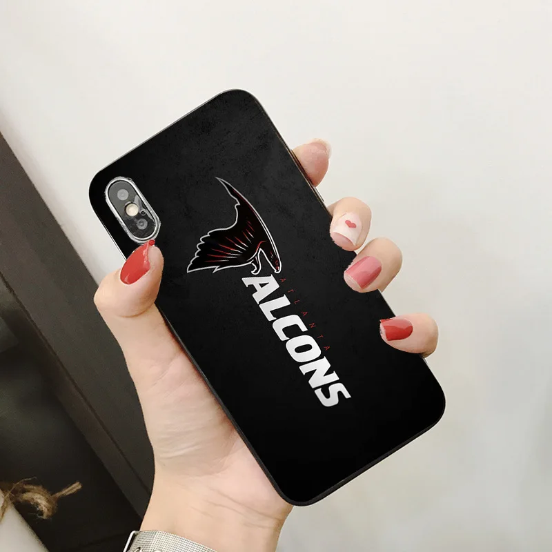 Yinuoda Atlanta Falcons чехол для телефона NFL Matt Ryan Iphone DIY рисунок мягкий TPU X XR XS MAX 7 8 plus 6 S 5s SE 5