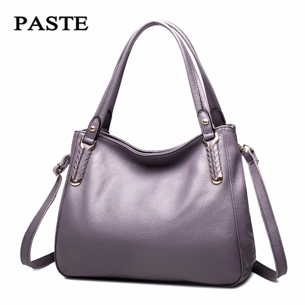 Для женщин кожа сумка воловьей кожи пасты 2017 Зима европейской и американской