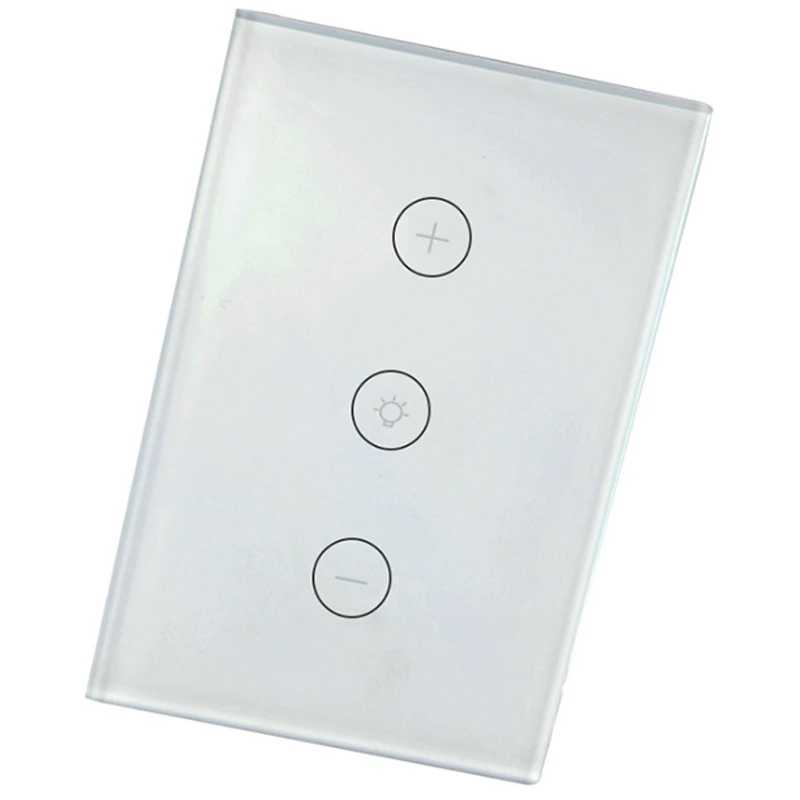 Умный Свет бесступенчатый диммер американский стандарт настенный Контроль Wifi