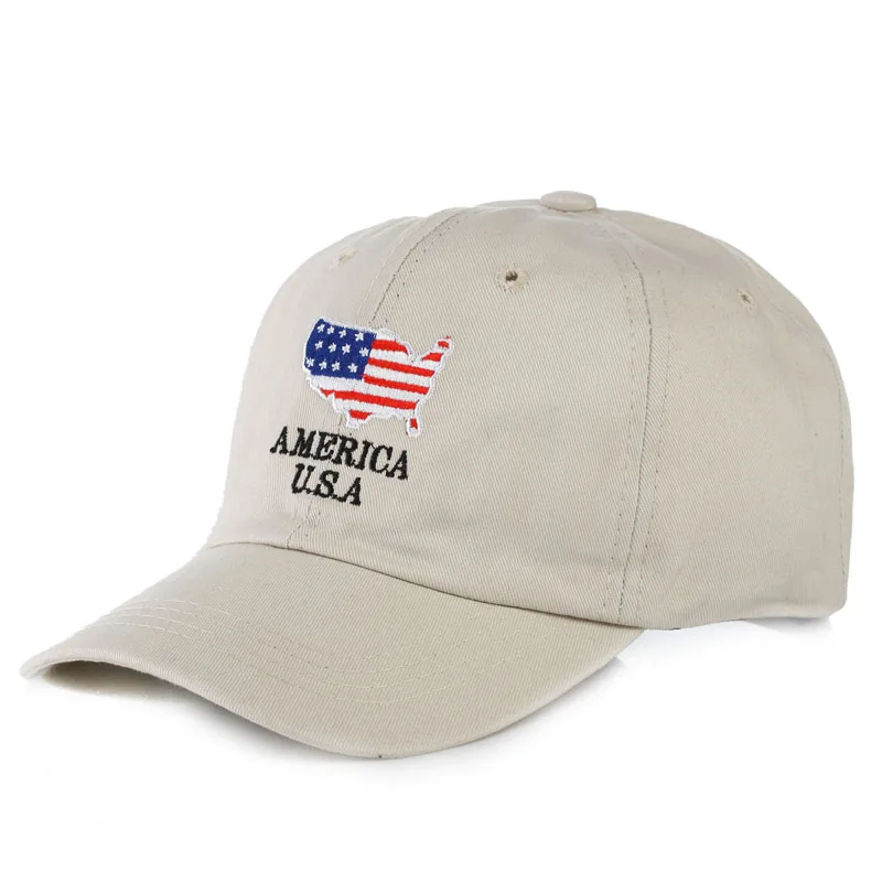 Корейская пара буквы вышивки флаг США мультфильм изгибы бейсболка вс шляпа