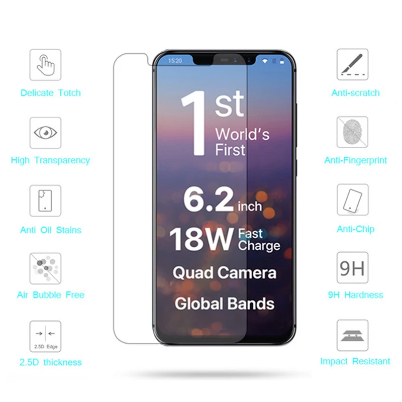 Alesser для huawei Honor 8X закаленное стекло анти-осколки замена пленки для huawei Honor View 10 Lite прозрачное стекло