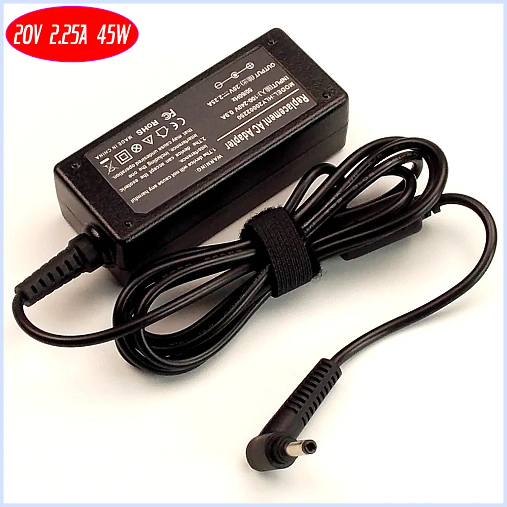 Адаптер переменного тока для ноутбука 20 в 2 25 А зарядное устройство Lenovo ADLX45DLC2A
