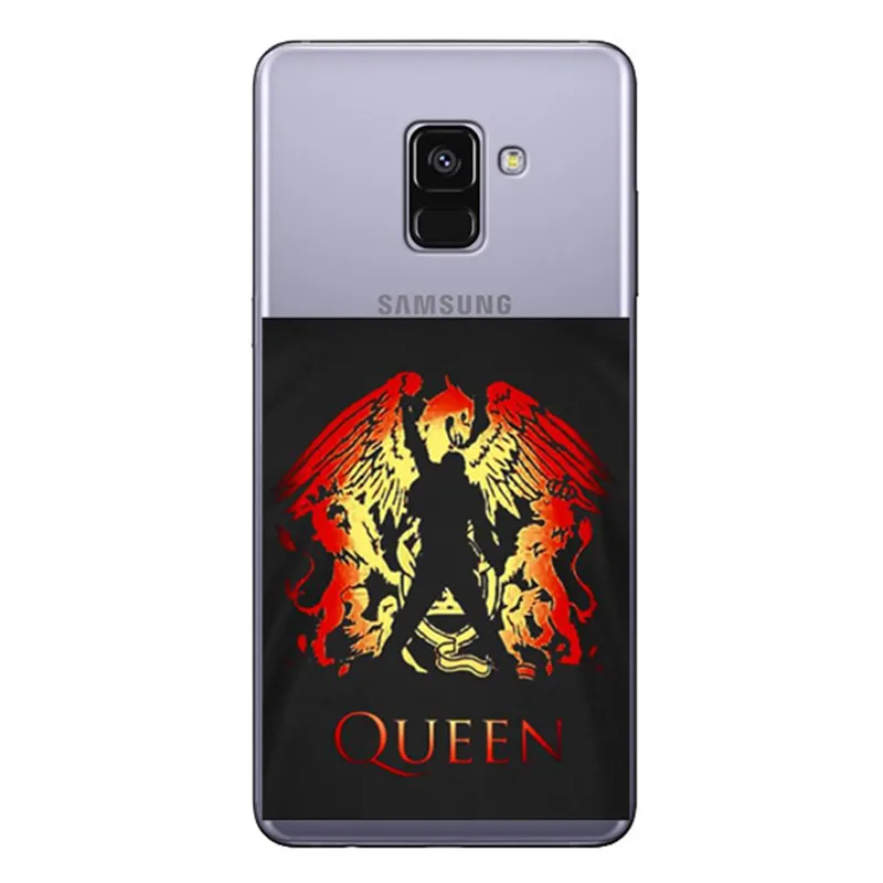 Freddie Mercury Rainha Band Qualidade Роскошный чехол для телефона Samsung A30 A50 A70 A80 A10 2019 A6 2018 A8 A750 A51 A71