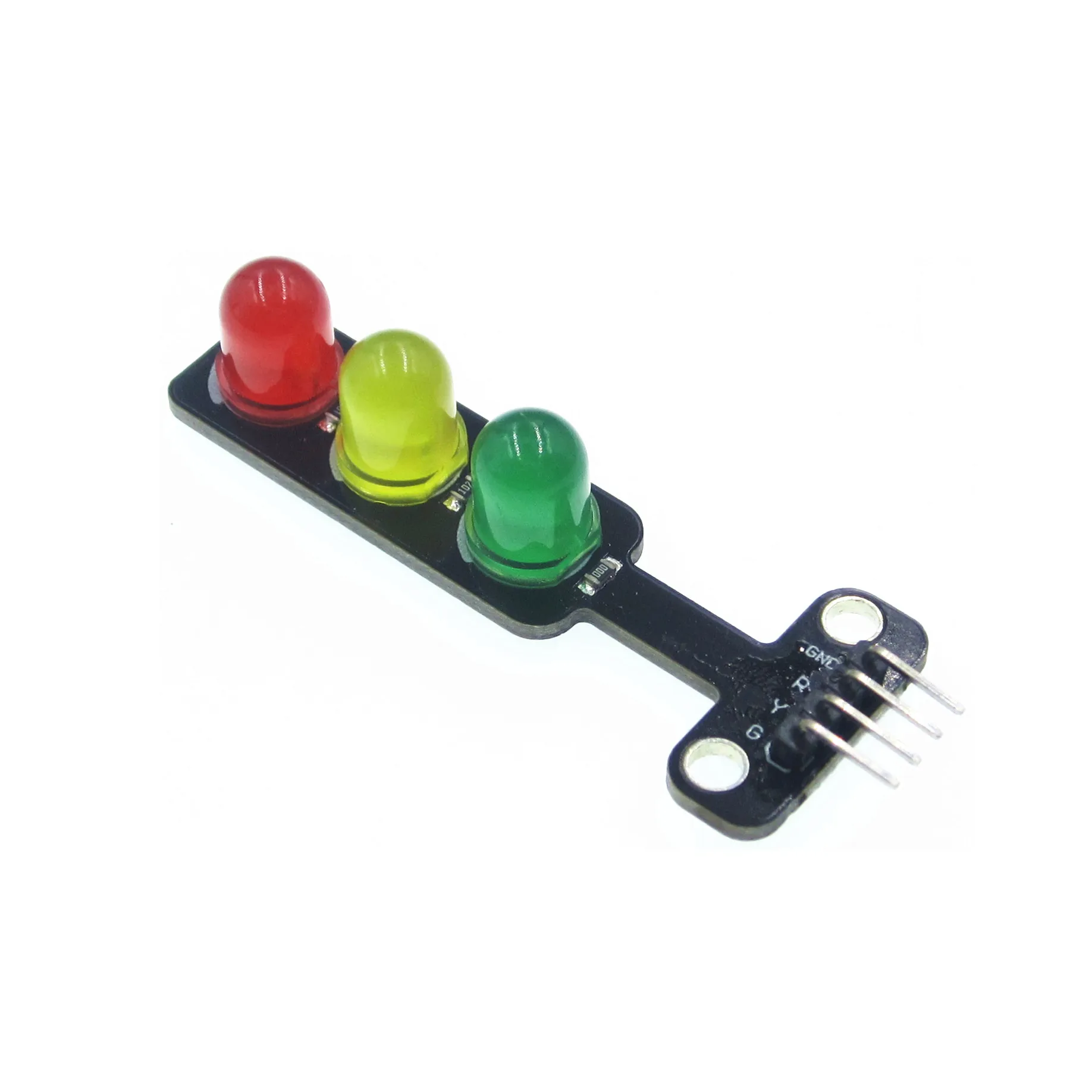 Миниатюрный светофорный модуль 5 В светодиодный дисплей для Arduino красный желтый