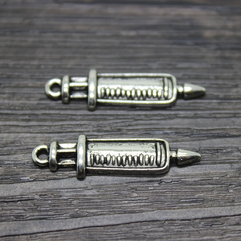 Подвеска для бижутерии под античное серебро 35 шт. 30x7 мм | Украшения и аксессуары