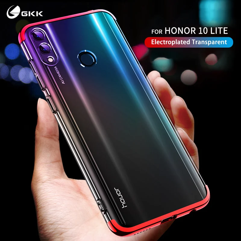 GKK Оригинальный чехол для huawei honor 10 lite полная защита 3 в 1 покрытие прозрачная