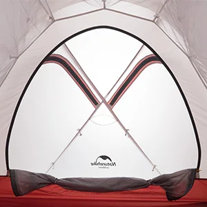 Naturehike Hiby семейный тент 20D силиконовая ткань водонепроницаемый Двухслойный 3-4 человека 4 сезона палатка одна комната один зал