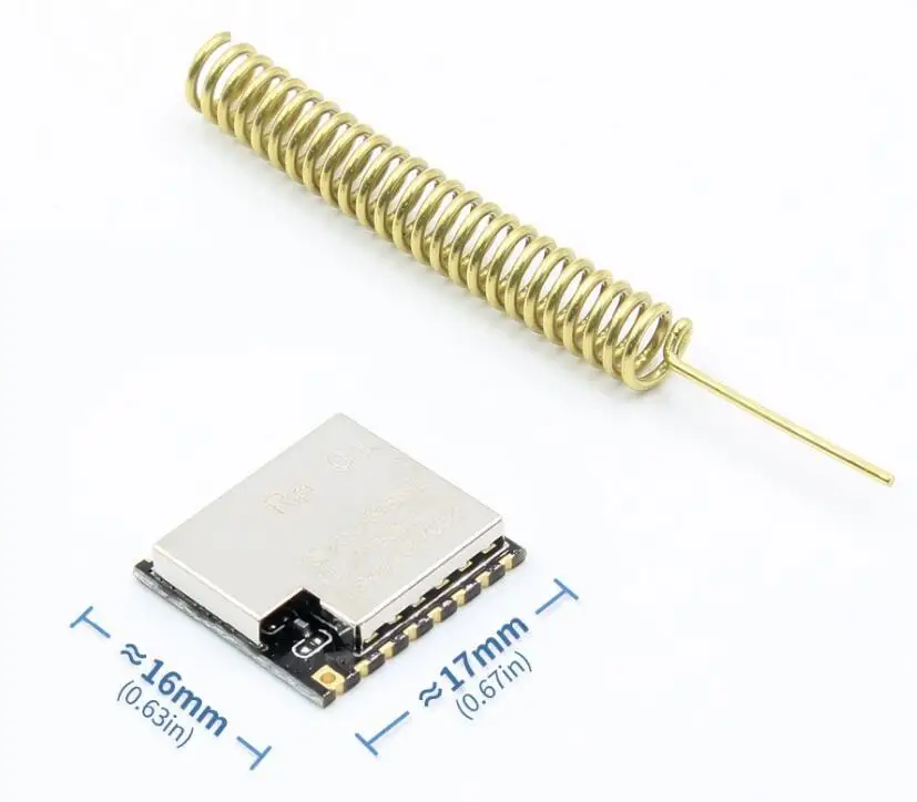 Ra-01 LoRa SX1278 433 м беспроводной модуль передачи спектра самый дальний 10 км разъем |