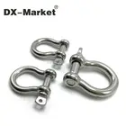 M4, 10 шт. цепь лук такелаж скоба, 304 нержавеющая сталь лук тип такелаж, sus 304 m4 лук скоба