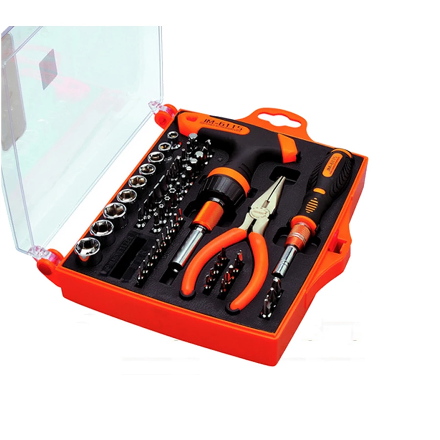 Набор прецизионных Т образных трещоток отверток с торксами JM 6115 инструмент для