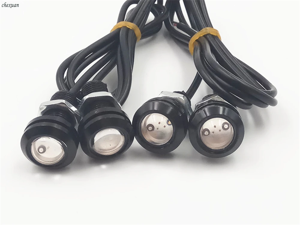 CSCSNL 10 шт./упак. 18/23 MM Led DRL Дневной свет Габаритные огни заднего хода парковочная