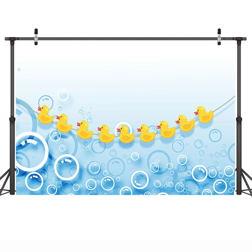 Фон для фотосъемки детей с изображением желтой утки фон новорожденных детей|Фон