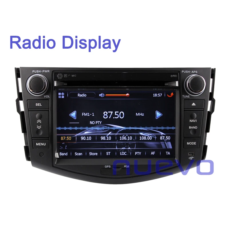Автомобиль Штатная Спутниковой навигации Dvd-плеер для Toyota RAV4 2006-2012 с Gps-навигация