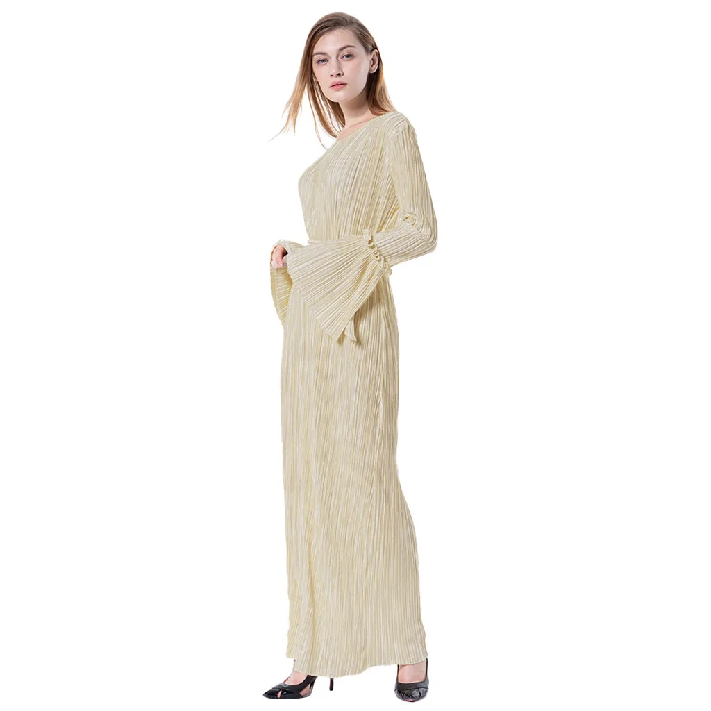 Женское мусульманское платье Abaya черное в арабском стиле|Мусульманская одежда| |