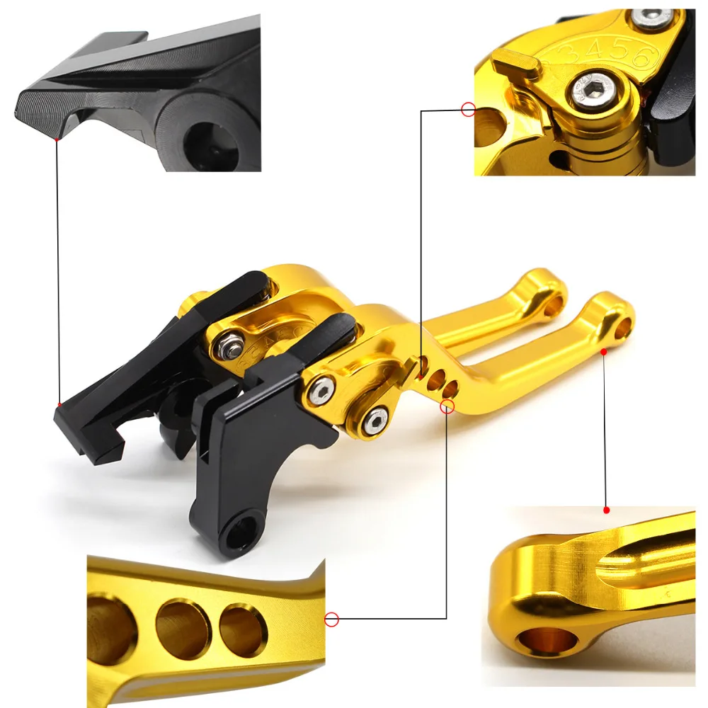 Алюминиевый Регулируемый рычаг сцепления тормоза мотоцикла CNC для KYMCO 125 200 300 350