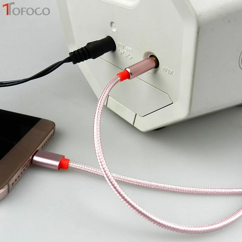 2017 новое поступление полиэтиленовый пакет Tofoco Usb c Тип C до 3 5 мм Автомобильный