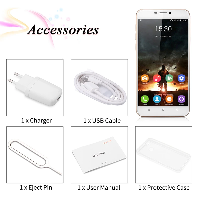 Oukitel U20 плюс mt6737t четыре ядра 2 Гб Оперативная память 16 Встроенная отпечатков