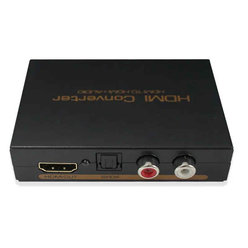 1 шт. HDMI конвертер аудио экстрактор HD 1080P к SPDIF RCA L R сплиттер с адаптером