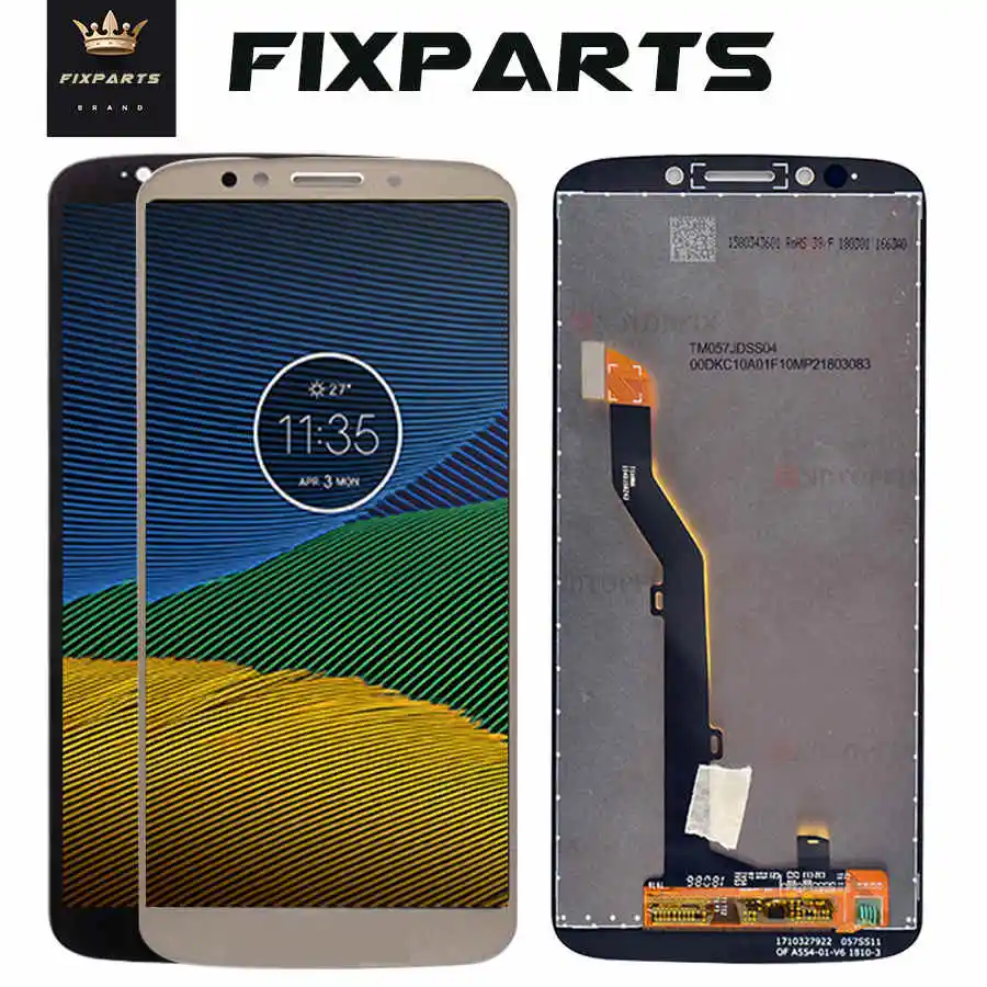 5 7 &quotтелефон для Motorola Moto G6 Play LCD XT1922 дисплей сенсорный экран дигитайзер сборка
