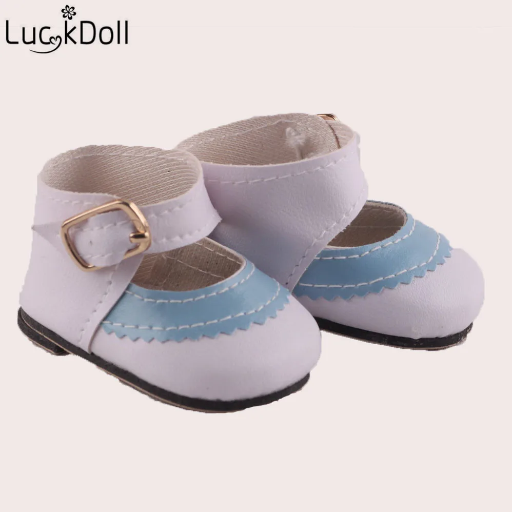 LUCKDOLL 5 видов сапог подходит 18 дюймов Американский 43 см Детские аксессуары для кукол, игрушки для девочек, поколение, подарок на день рождения