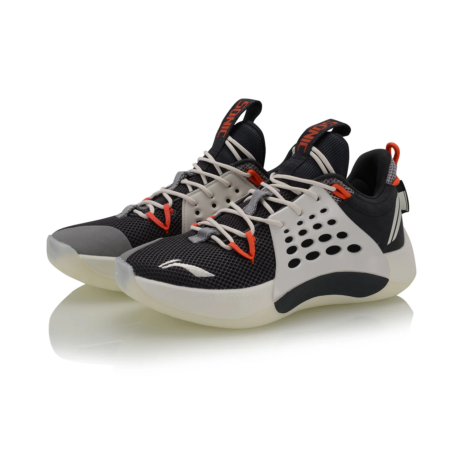 Мужская баскетбольная обувь Li Ning SONIC VII легкая профессиональная CBA светильник из