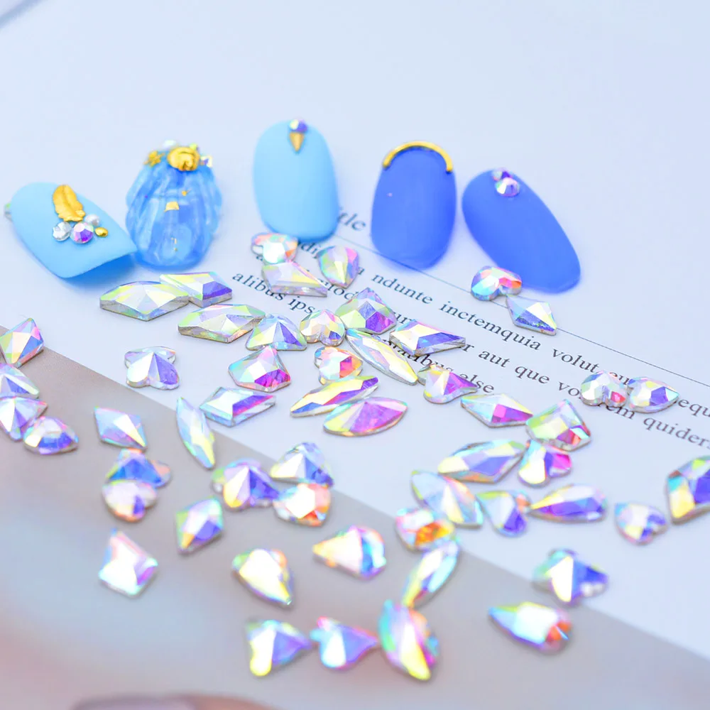 30 шт./упак. 24 стиля 3D блестящие хрустальные украшения DIY Алмазные Стразы для