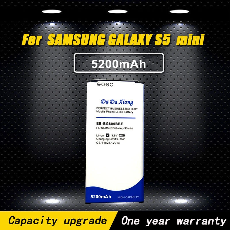 5200 мАч EB-BG800BBE EB-BG800CBE батарея Замена для samsung GALAXY S5 мини батарея G870 SM-G800F SM-G800H батарея телефона