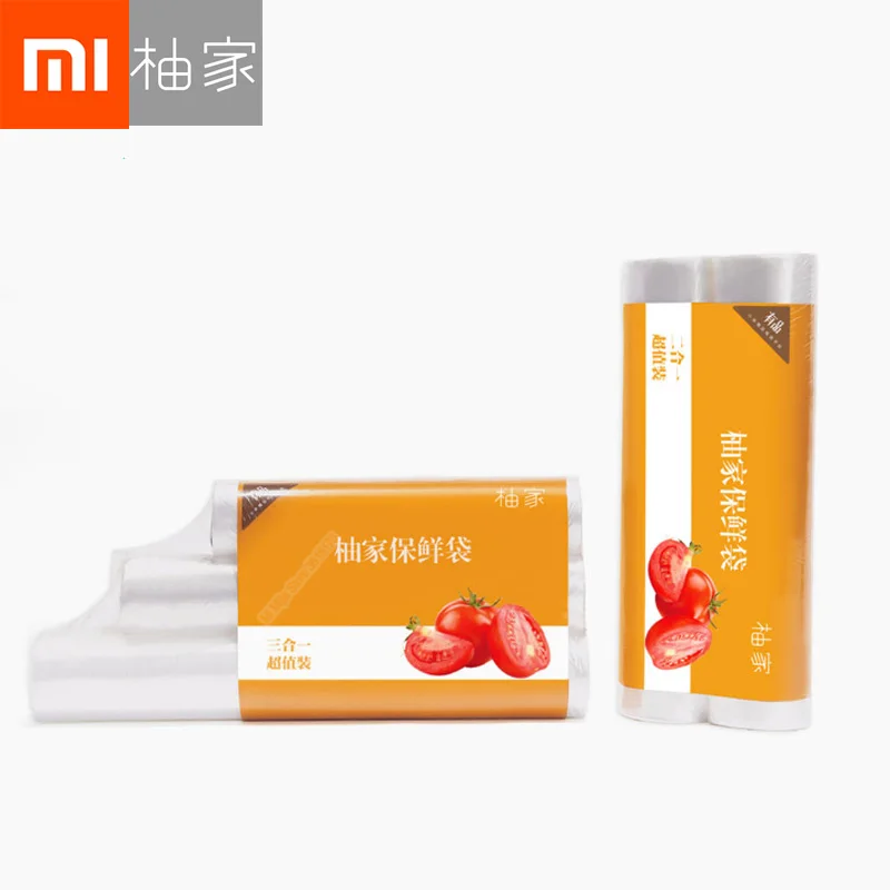Xiaomi Youpin Бытовая сумка для хранения еды без запаха высокая/низкая термостойкость пищевой безопасности PE материал