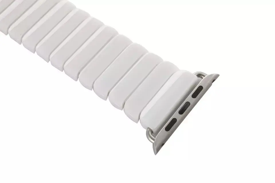 Браслет link для apple watch высококачественный керамический ремешок черного цвета 38/42