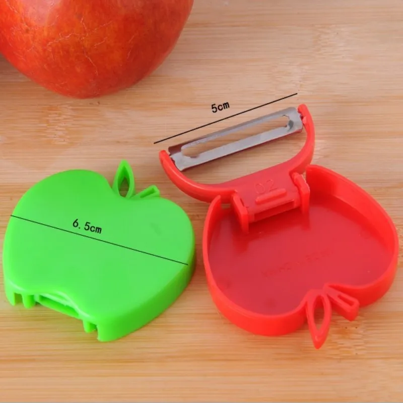 4 шт./лот Мини Портативный Овощечистка складной Фруктовый нож Овощной Фрукты