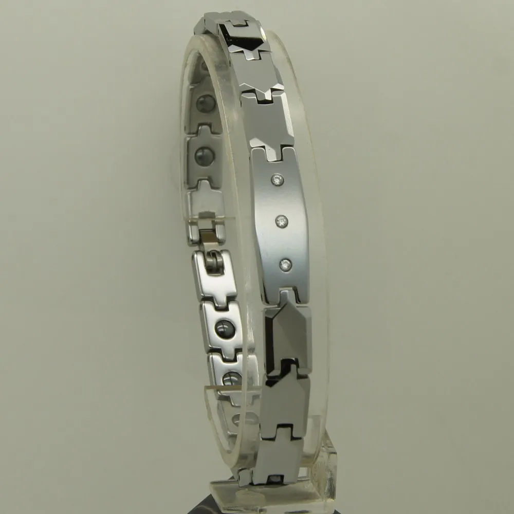 Женский элегантный вольфрамовый браслет с 6 вариантами длины 7 мм ширина |