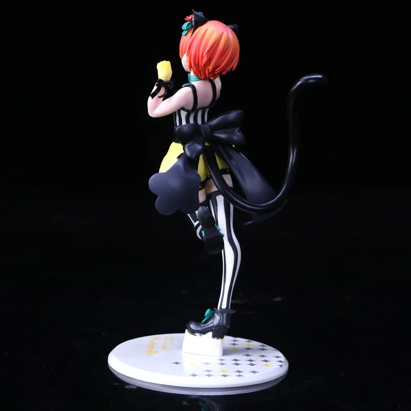 Японское аниме Love Live Rin Hoshizora Фигурки игрушки 23 см ПВХ модель куклы с коробкой