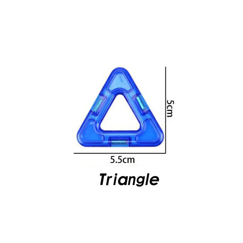 Магнитные блоки треугольная графика детская игрушка образовательные Магнитный