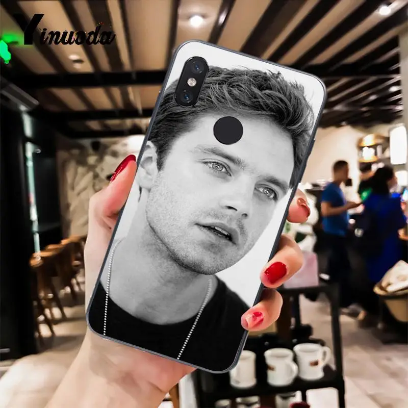 Yinuoda Себастьян Стэн ТПУ Черный чехол для телефона Xiaomi Mi 6 Mix2 Mix2S Note3 8 8SE Redmi 5 5Plus Note4 4X