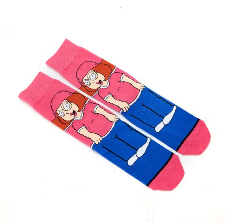 AA379 Корейский стиль calcetines Микки Мода Новинка милый мультфильм мышь Sox четыре сезона дикий забавные Женские носочки хлопок Sokke - Цвет: AA379