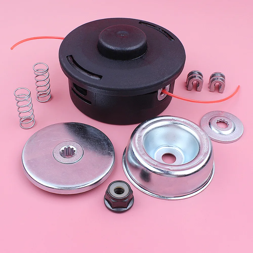 

10mm Trimmer Head Gearbox Head Rebuild Kit For Stihl FS100 FS120 FS130 FS200 FS250 Trimmer Spare Part Eyelet Sleeve Spring Kit