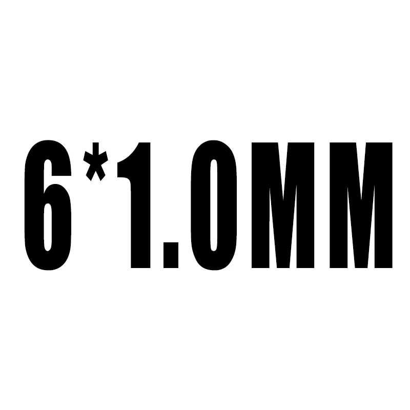 M6 1 шт. Метрическая резьба Gage 2-20 мм 6H точность подшипника сталь T+ Z Калибр внутренний инструмент для измерения резьбы - Цвет: M6