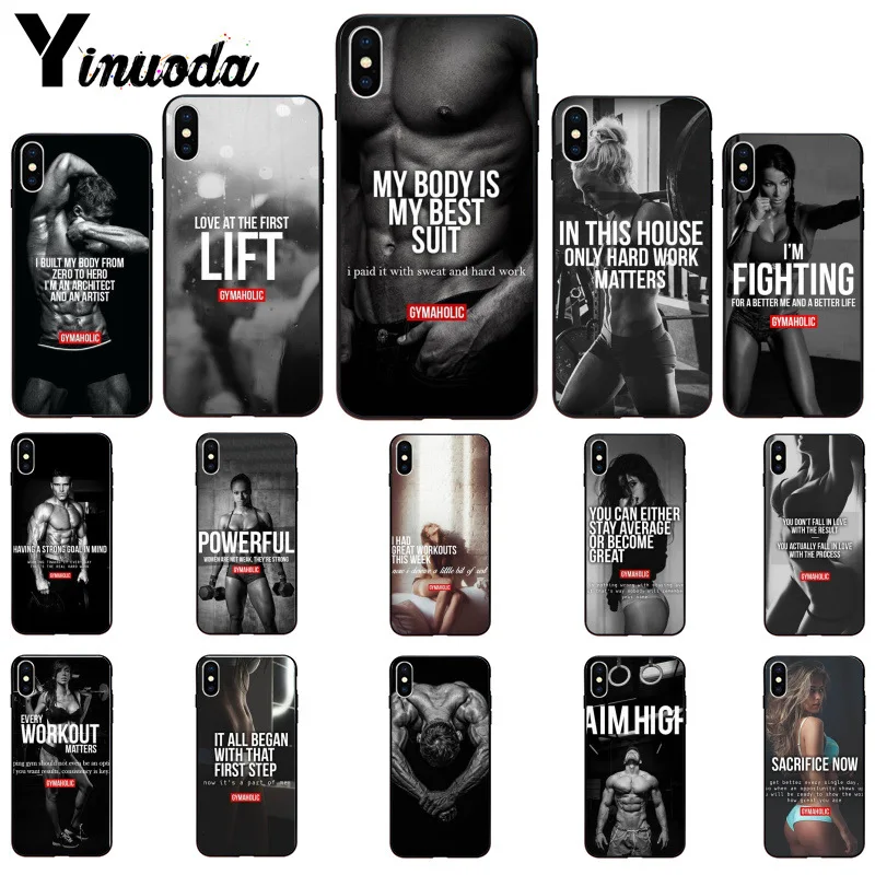 11pro MAX Loving Бодибилдинг Тренажерный Зал Фитнес мотивация чехол для телефона iPhone X XS