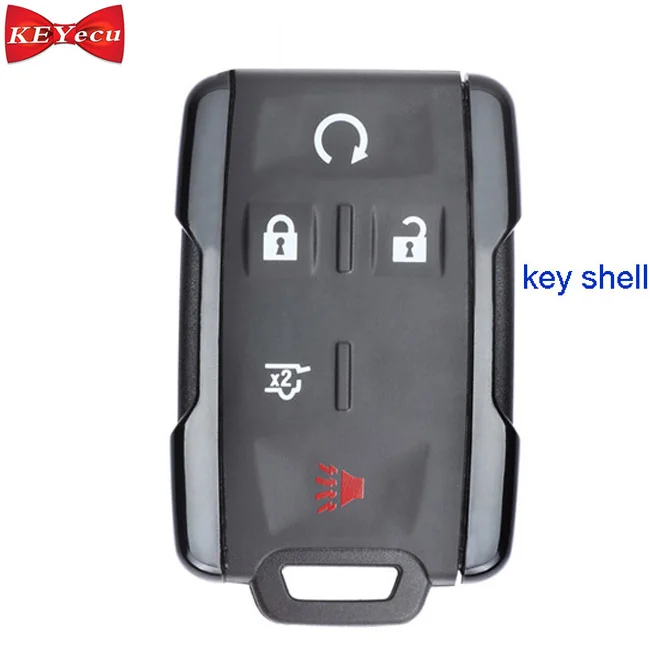 KEYECU для Chevrolet Tahoe GMC Yukon 2015 2016 2017 2018 2019 пульт дистанционного ключа оболочки чехол