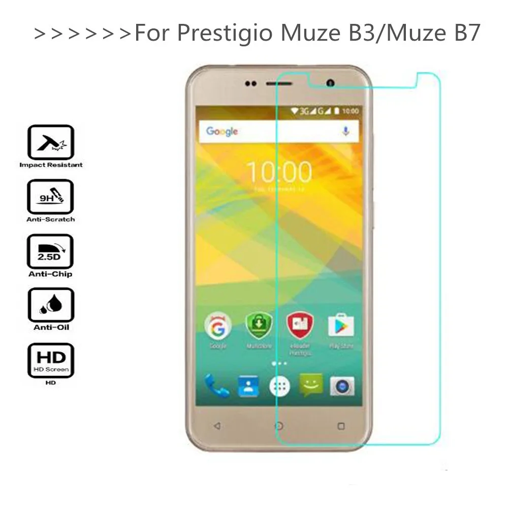 Закаленное стекло для Prestigio Muze B3 защитная пленка B7 PSP 3512 Duo on B 3 3512DUO 7511 | Мобильные