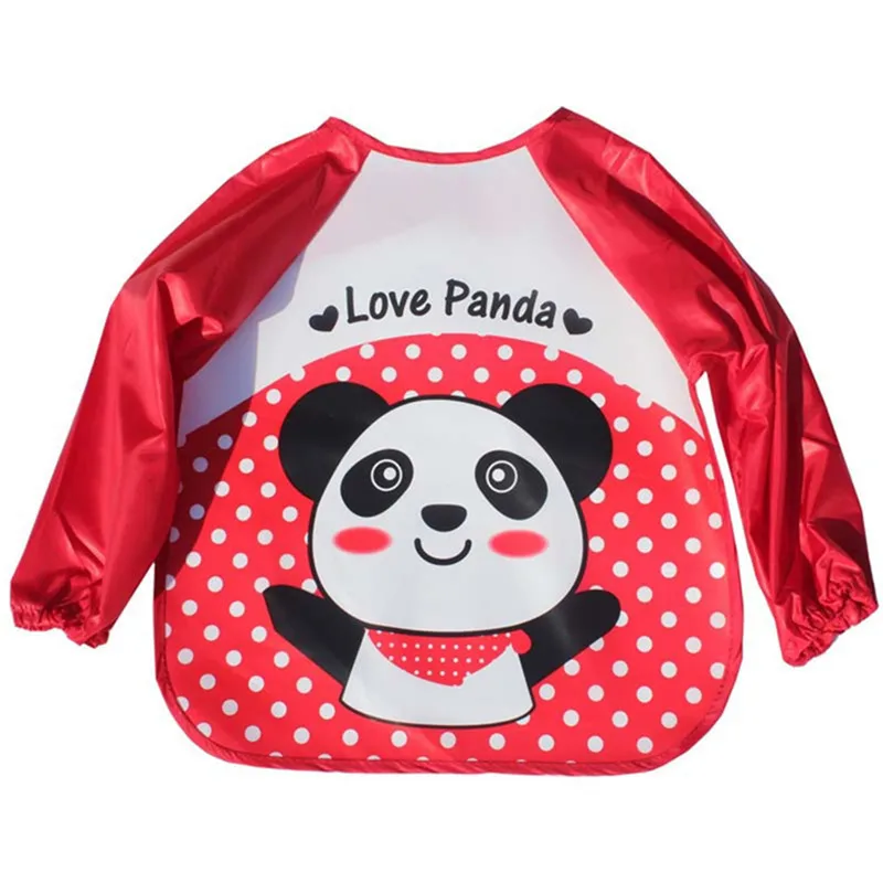 Новинка детский нагрудник Детский водонепроницаемый с длинным рукавом