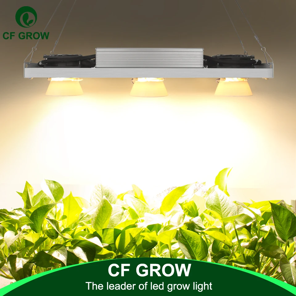 

Dimmable CREE CXB3590 300W 400W COB LED Grow Light Full Spectrum Vero29 LED Growing Lamp Indoor Plant Growth Lighting AC85-265V