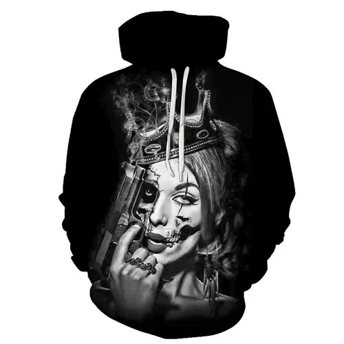 LMS1039 Poker Skull, Толстовки, Толстовки, 3d худи, мужской спортивный костюм, модная толстовка с капюшоном, Забавный пуловер, осенняя уличная одежда, мужской брендовый спортивный костюм - Цвет: LMS1039