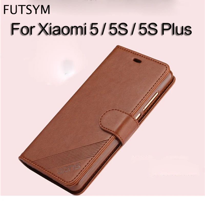 Чехол-бумажник для карт с откидной крышкой Xiao mi 5 5S 5s Plus кожаный чехол 360 полностью
