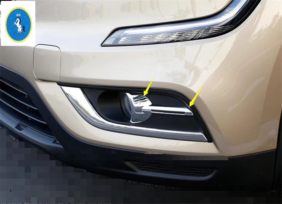 Yimaautotrims авто аксессуары ABS! Внешние передние противотуманные фары литьевая