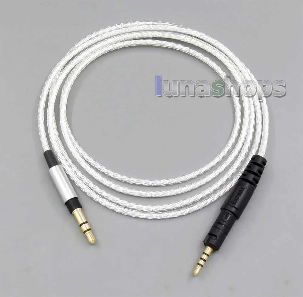 

Silver Plated Upgrade DIY Custom Cable Cord for Headphone ATH-M40x ATH-M50x ATH-M70x LN005688