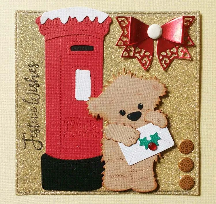 Металлические штампы с татуированным медведем трафареты для сделай сам альбом