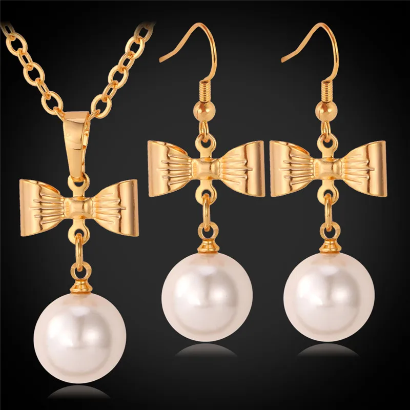 Kpop наборы свадебных ювелирных изделий кулон ожерелье Комплект сережек для