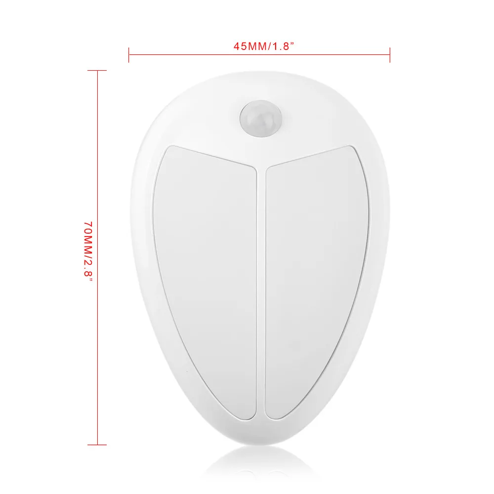 Мини Беспроводная настенная лампа с инфракрасным датчиком движения